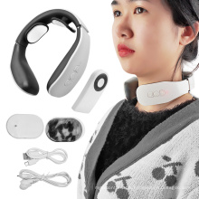 electric portable massage cervical neck and shoulder massager for neck and back with heat